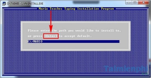Picture 6 of How to install Mario on Windows 7, an effective software for practicing 10-finger typing.