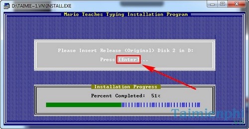 Picture 8 of How to install Mario on Windows 7, an effective software for practicing 10-finger typing.