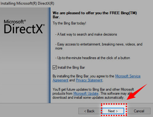 How to install new version of DirectX on computer Picture 12