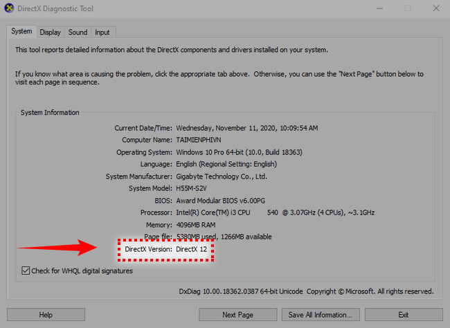 How to install new version of DirectX on computer Picture 16