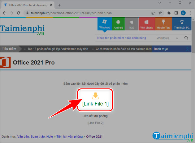 How to install Office 2021 Full on the computer Picture 1