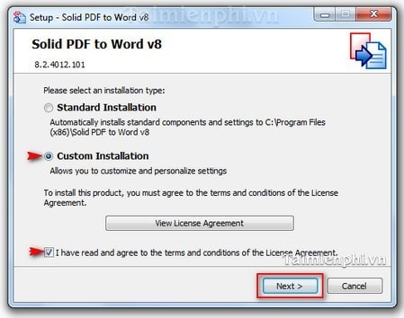 How to install PDF to Word Converter on your computer quickly and simply Picture 3
