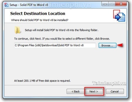 How to install PDF to Word Converter on your computer quickly and simply Picture 4