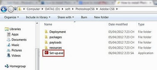 Picture 1 of How to install Photoshop CS6 without errors on Windows