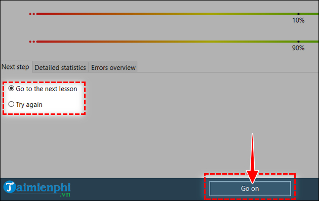 Picture 12 of How to install Rapid Typing Tutor and practice 10-finger typing.