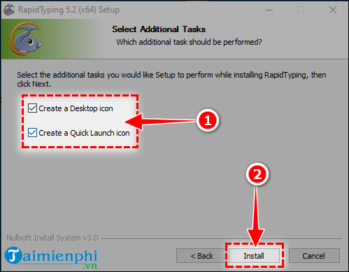 Picture 6 of How to install Rapid Typing Tutor and practice 10-finger typing.