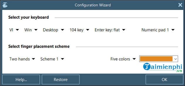 Picture 9 of How to install Rapid Typing Tutor and practice 10-finger typing.