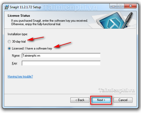 Picture 11 of How to install Snagit to take screenshots on your computer.
