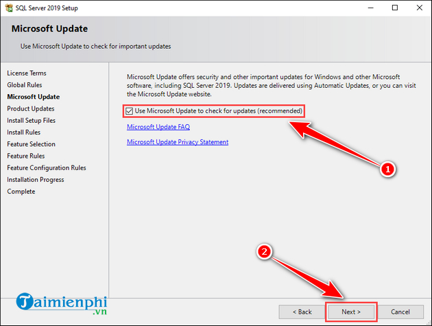 Picture 7 of How to install SQL Server 2019 on Windows