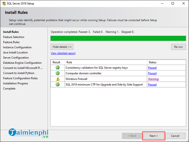 Picture 8 of How to install SQL Server 2019 on Windows