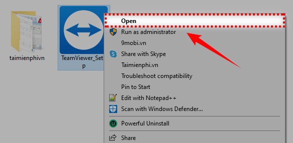 Picture 2 of How to install TeamViewer on a computer or phone that supports remote computer connection.