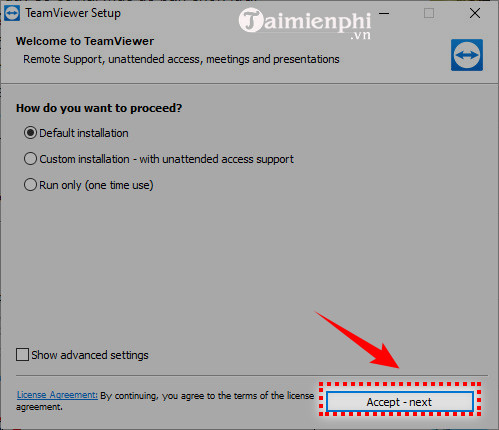 Picture 3 of How to install TeamViewer on a computer or phone that supports remote computer connection.