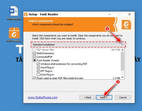How to install the latest version of Foxit Reader on your computer Picture 4