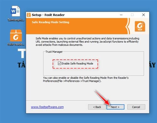 How to install the latest version of Foxit Reader on your computer Picture 6
