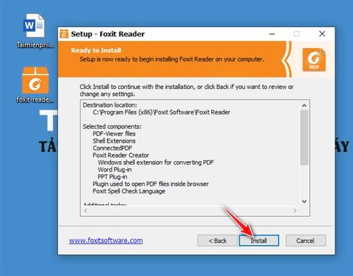 How to install the latest version of Foxit Reader on your computer Picture 8