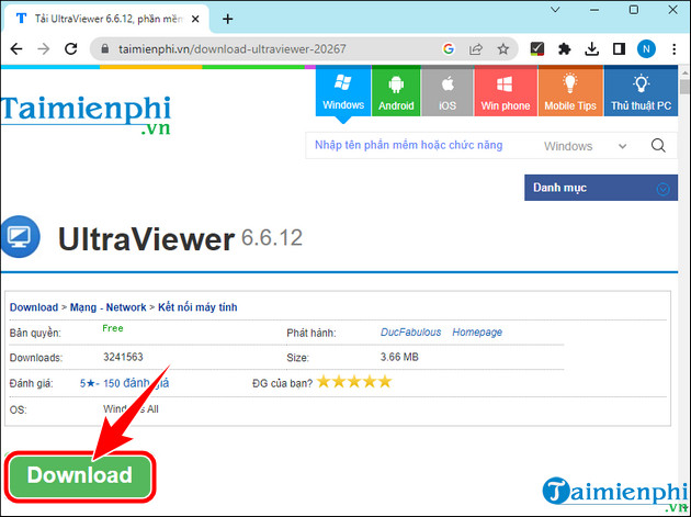 Picture 2 of How to install the latest version of Ultraviewer for remote computer control.