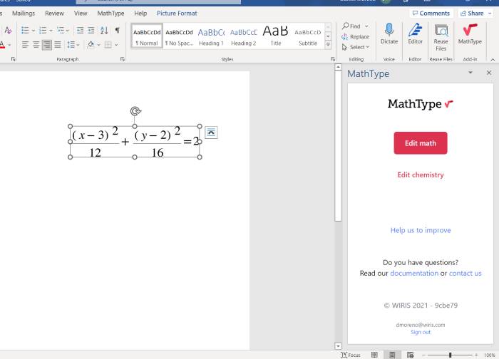 How to install the MathType add-in for Microsoft 365 Picture 6
