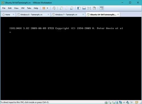 Picture 12 of How to install Ubuntu in VMWare, installing Ubuntu on a VMware virtual machine.