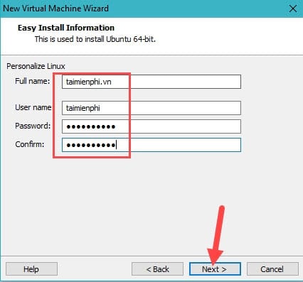 Picture 7 of How to install Ubuntu in VMWare, installing Ubuntu on a VMware virtual machine.