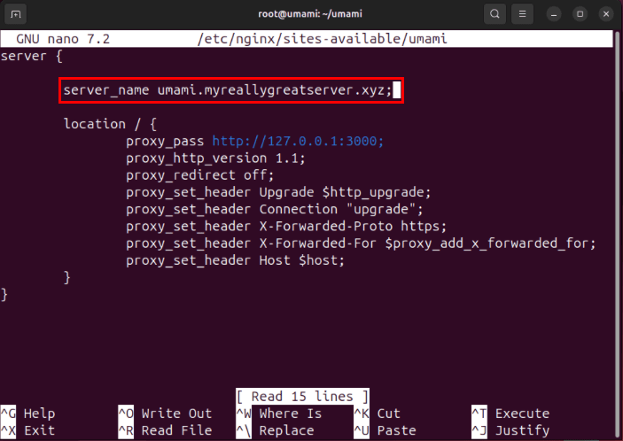 How to install Umami on Linux Picture 4