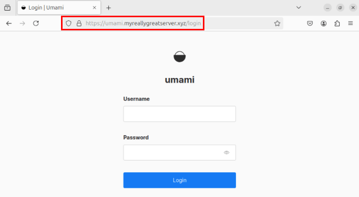 How to install Umami on Linux Picture 5