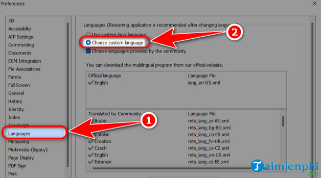How to install Vietnamese for Foxit Reader simply and quickly Picture 3