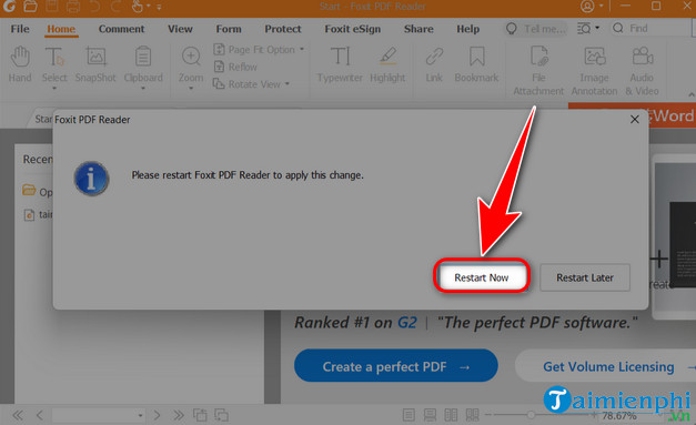 How to install Vietnamese for Foxit Reader simply and quickly Picture 7