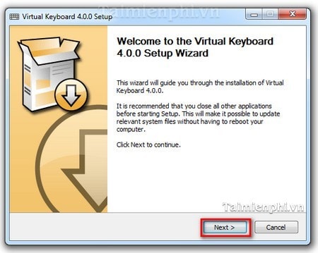 Picture 2 of How to install Virtual Keyboard, a multilingual virtual keyboard.