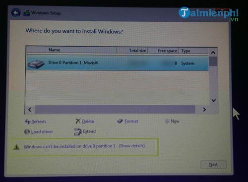 How to install Windows 10 64-bit UEFI standard - GPT Picture 13