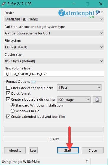 How to install Windows 10 64-bit UEFI standard - GPT Picture 4