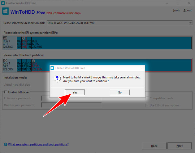 How to install Windows 11 without USB on computer, Laptop Picture 5