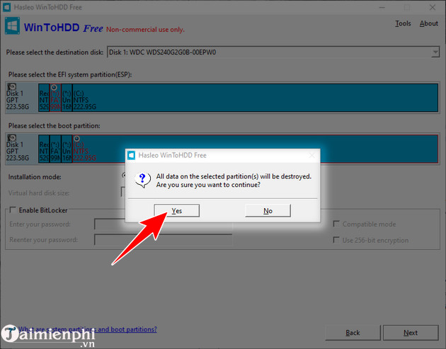 How to install Windows 11 without USB on computer, Laptop Picture 6