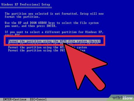 How to Install Windows XP Picture 10