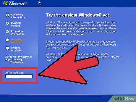 How to Install Windows XP Picture 14
