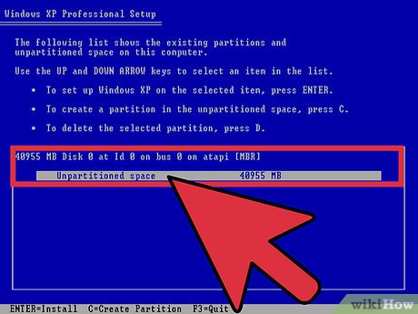 How to Install Windows XP Picture 7