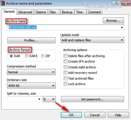 How to install WinRAR, compress and decompress data files on your computer Picture 5