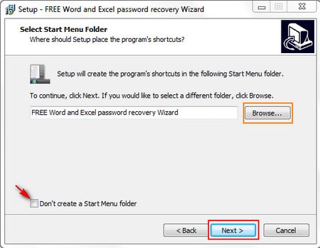 How to install Word and Excel Password Recovery Wizard to recover Word, Excel password Picture 4