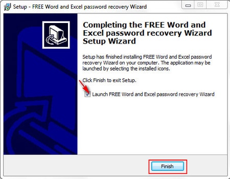 How to install Word and Excel Password Recovery Wizard to recover Word, Excel password Picture 7