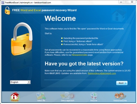 How to install Word and Excel Password Recovery Wizard to recover Word, Excel password Picture 8