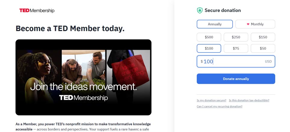 How to join TED Talk Picture 4