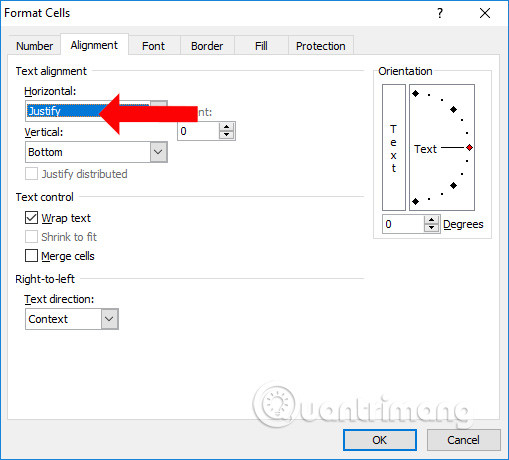 How to Justify Text in Cells on Excel - Adjust Text Spacing Picture 4