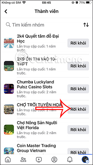 Picture 5 of How to leave groups in bulk on Facebook