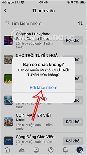 Picture 6 of How to leave groups in bulk on Facebook