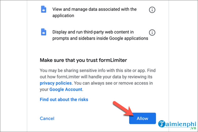 Picture 11 of How to limit responses in Google Forms