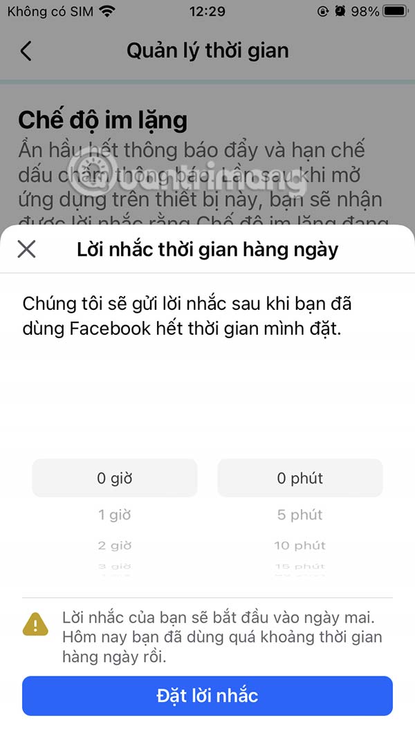 Picture 5 of How to limit your Facebook usage time - Control your Facebook screen time
