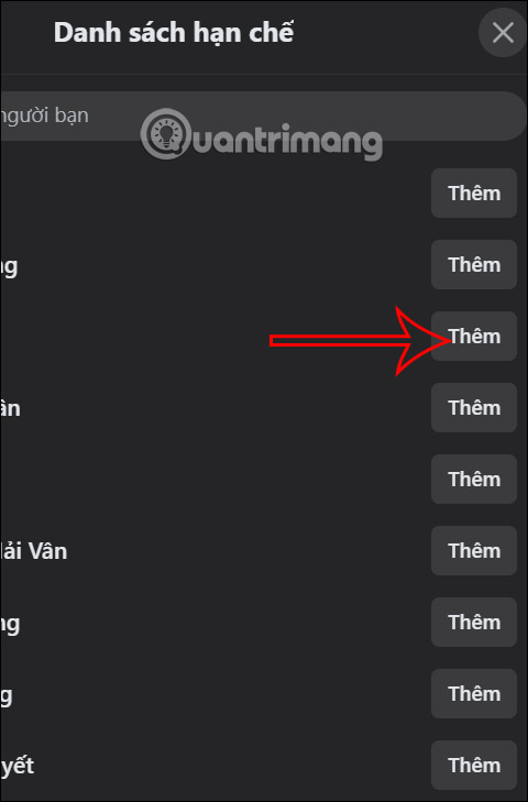 Picture 13 of How to restrict which friends on Facebook can see your posts - The Restricted list feature