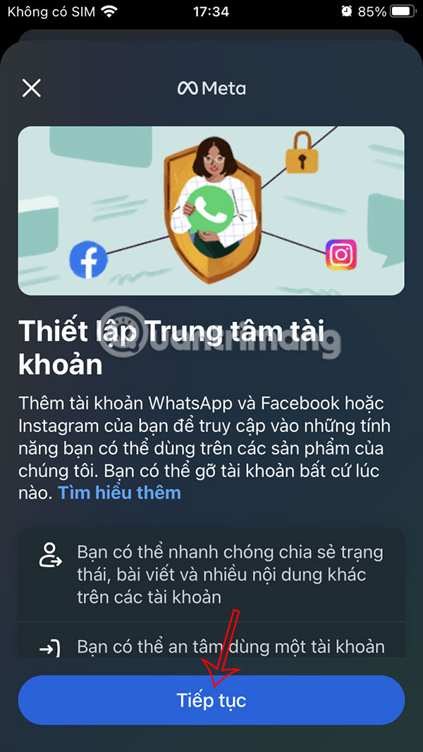 How to Link WhatsApp to Meta Account Center Picture 3