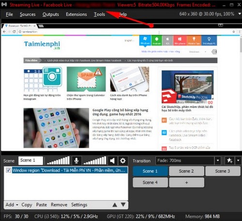 Picture 23 of How to live stream and broadcast videos on Facebook using XSplit