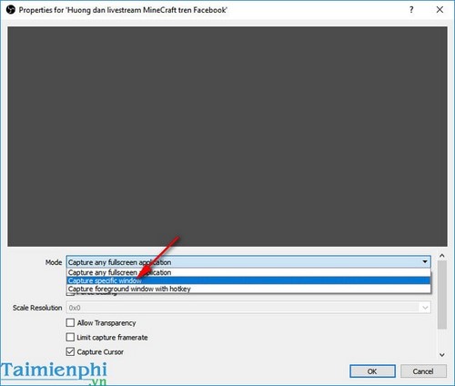 How to Live Stream Minecraft on Facebook Using OBS Picture 4