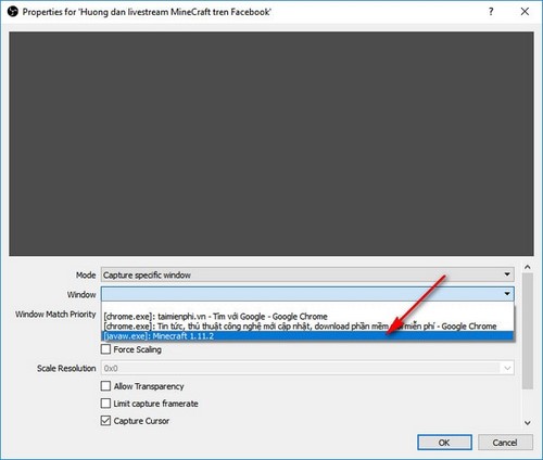 How to Live Stream Minecraft on Facebook Using OBS Picture 5